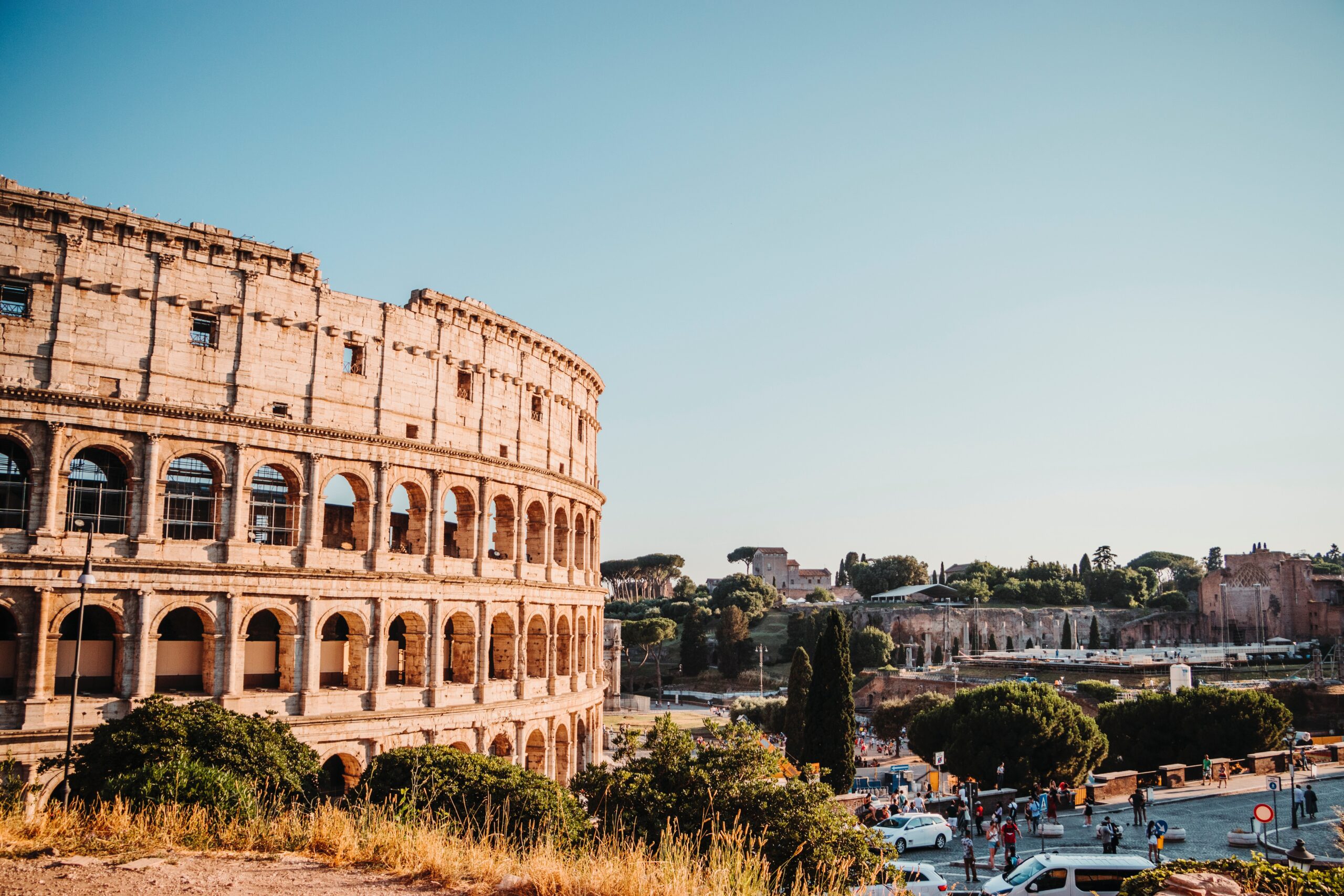 Colosseo, Roma. Foto di Griffin Wooldridge.